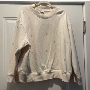 a new day Cream Crew Neck Sweater